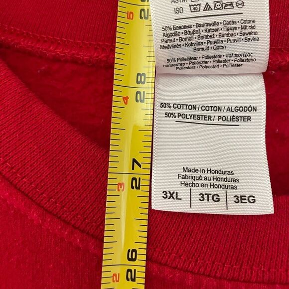 Men’s Substantial Santa Sweatshirt Does This Suit Make Me Look Fat 3XLTG - Picture 11 of 15